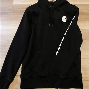 Black Carhartt hoodie size XS ONLY WORN ONCE!!!